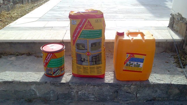Thermal insulations, heat insulations, waterproofing, with a 10-year written application guarantee