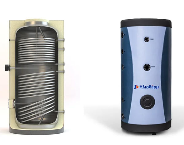 Boiler λεβητοστασίου & Δοχεία αδράνειας