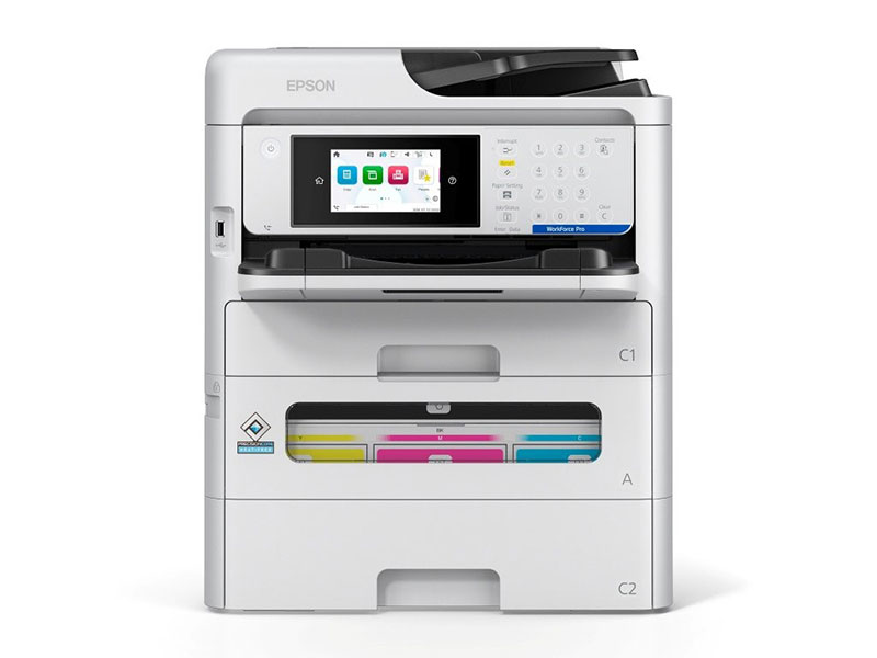 WorkForce Pro EM-C800RDWF, έγχρωμος εκτυπωτής A4 υψηλής απόδοσης 4 σε 1