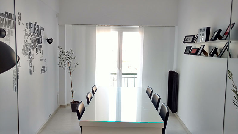 The meeting room