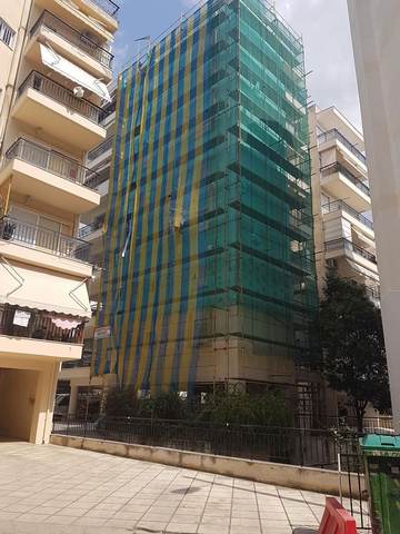 Εξωτερική Θερμομόνωση σε Πολυκατοικία, Περιοχή Χαριλάου