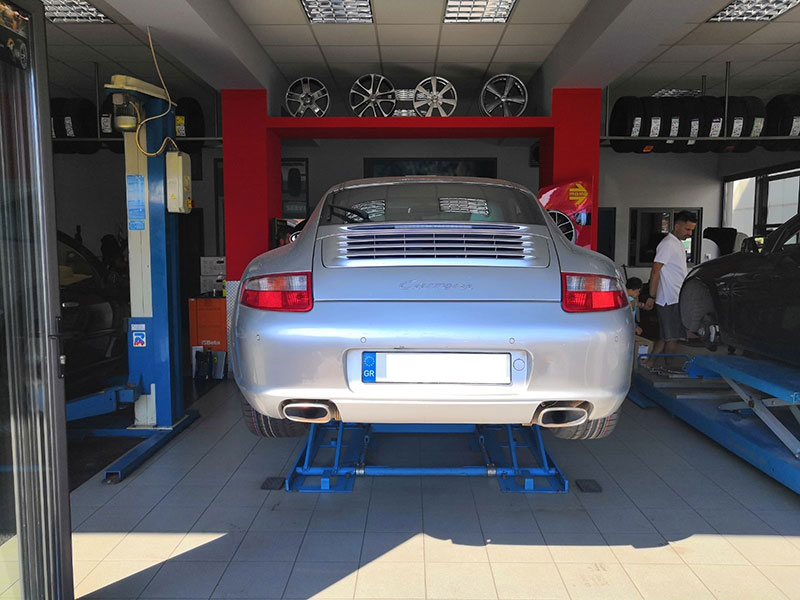 Ζυγοστάθμιση Porsche Carrera