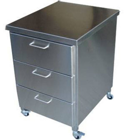 Συρταριέρα Inox