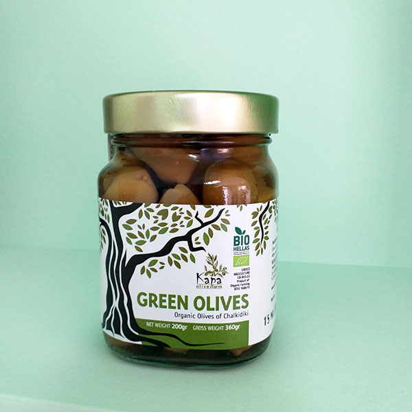 Organic whole olives