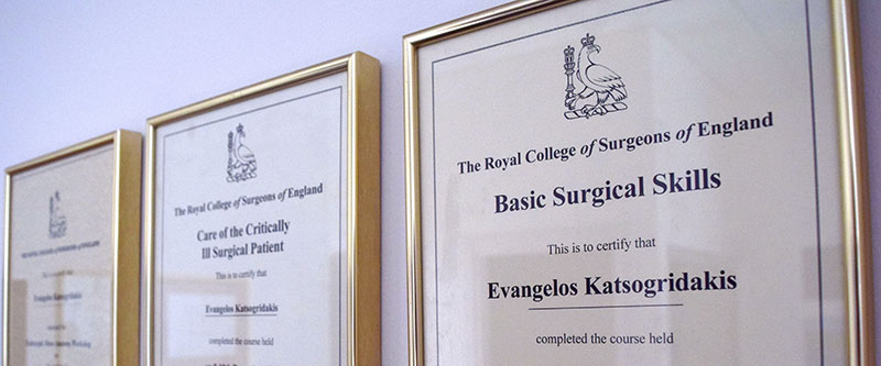 KATSOGRIDAKIS G. EVAGGELOS MRCS (Eng) MSc: Φωτογραφίες & Βίντεο
