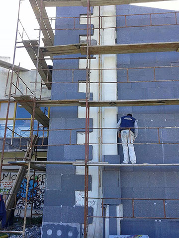 Thermal façade, Exterior thermal insulation