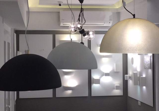 Ceiling lighting and floor standing lights