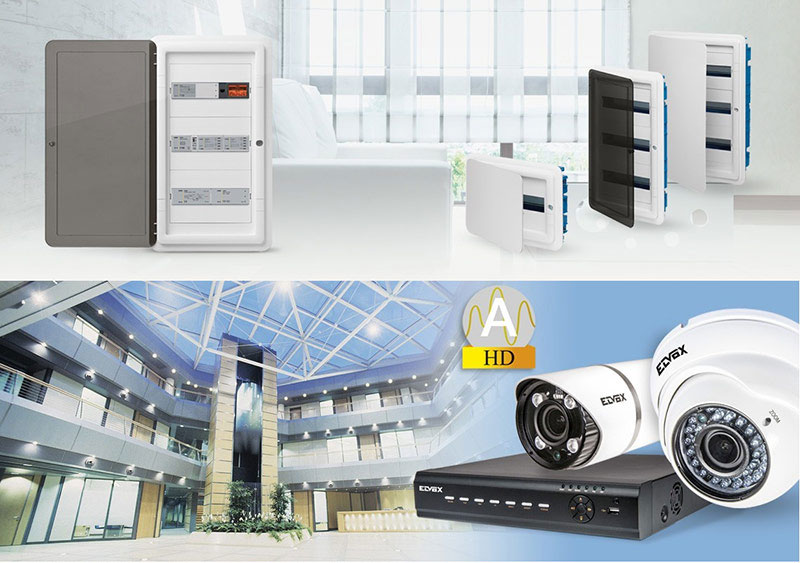 Panels & security cameras