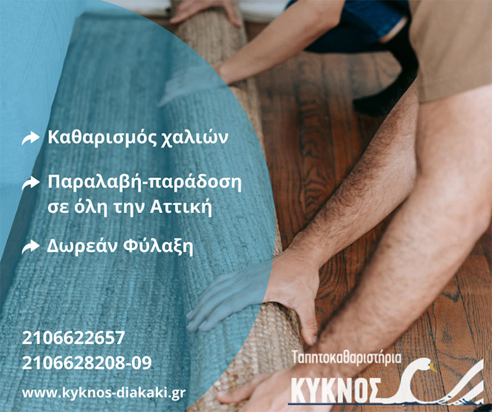 KYKNOS TAPITOKATHARISTIRIA - DIAKAKI MARIA: Φωτογραφίες & Βίντεο