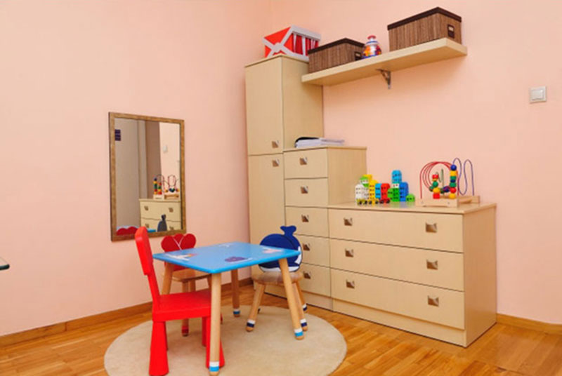 Speech therapy room