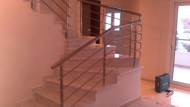 Εσωτερική Σκάλα Inox