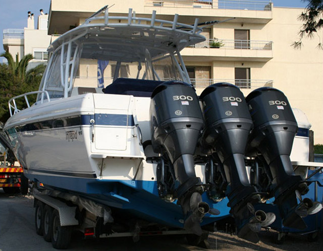INTREPIT 38 με 3 YAMAHA δίχρονες