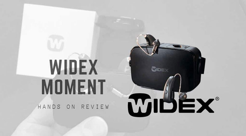 Widex Moment hearing aids - charger