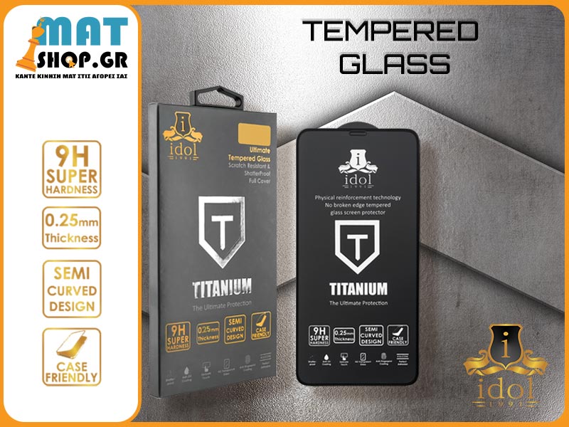 IDOL 1991 TITANIUM Tempered Glass - Προστατευτικό Οθόνης - ULTIMATE PROTECTION
