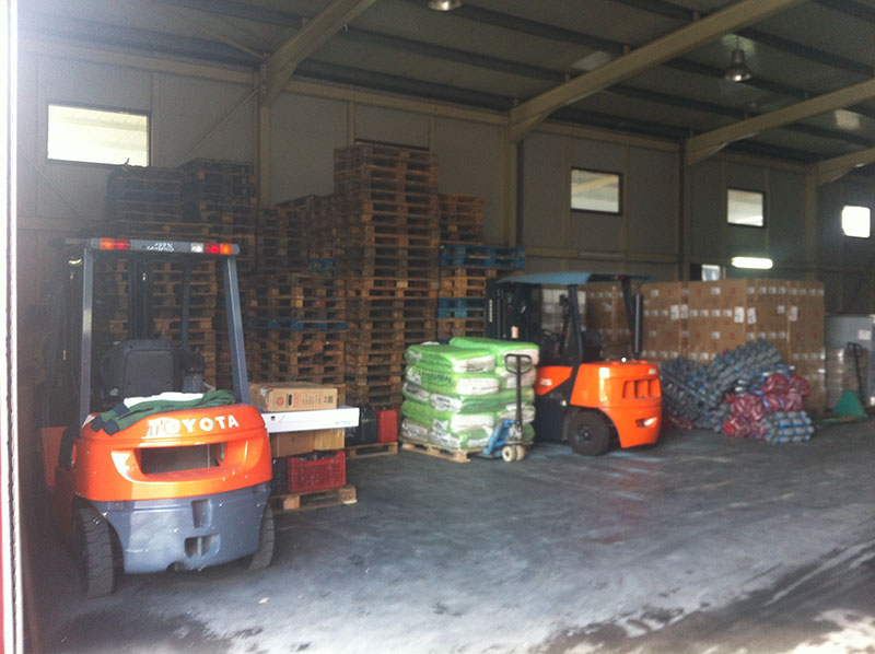Private storage spaces