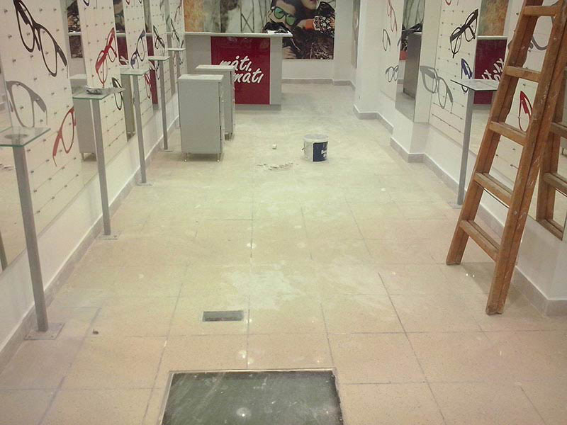 Αρχικός καθαρισμός σε επαγγελματικό χώρο