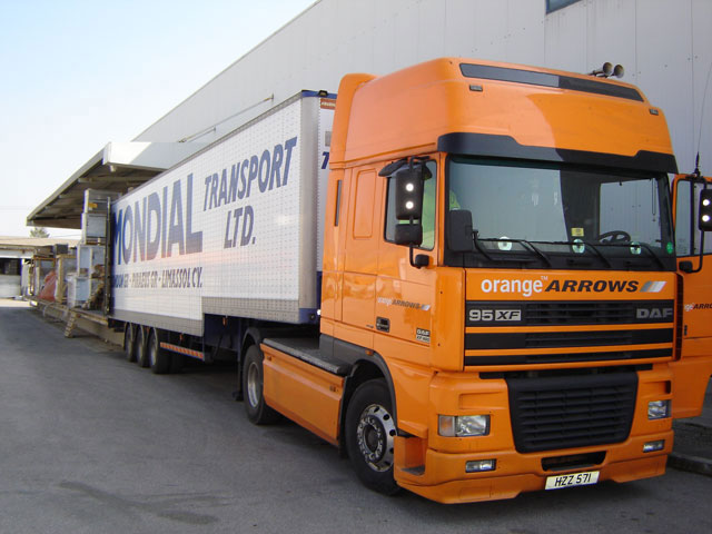 Company-owned tractor trucks and trailers