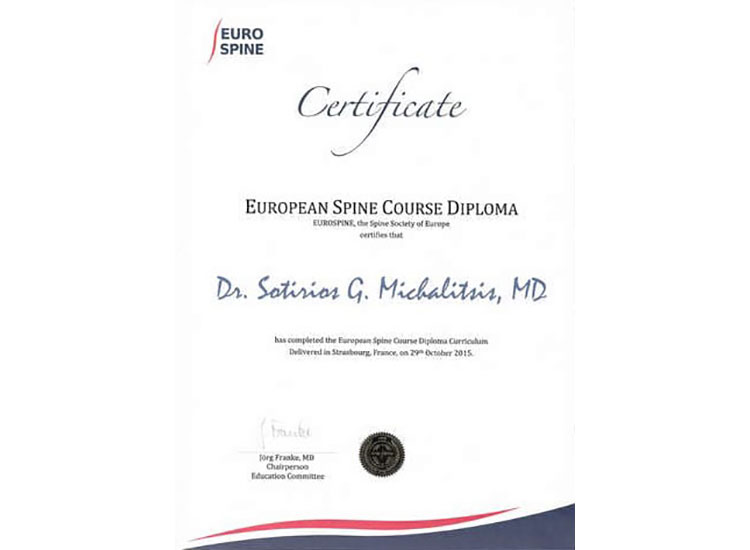 MY SPINE - MICHALITSIS G. SOTIRIOS Dr MD PhD: Φωτογραφίες & Βίντεο