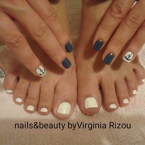 NAILS & BEAUTY BY VIRGINIA RIZOU: Φωτογραφίες & Βίντεο