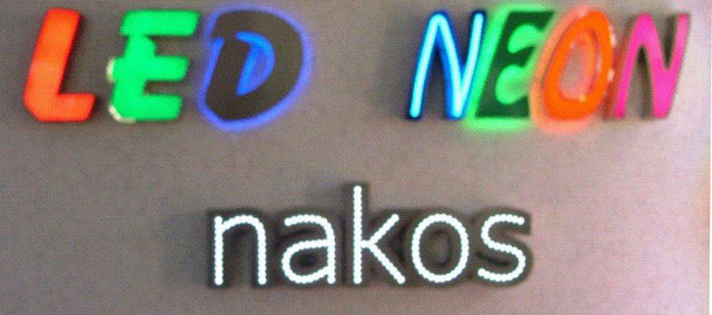 NAKOS LED NEON: Φωτογραφίες & Βίντεο