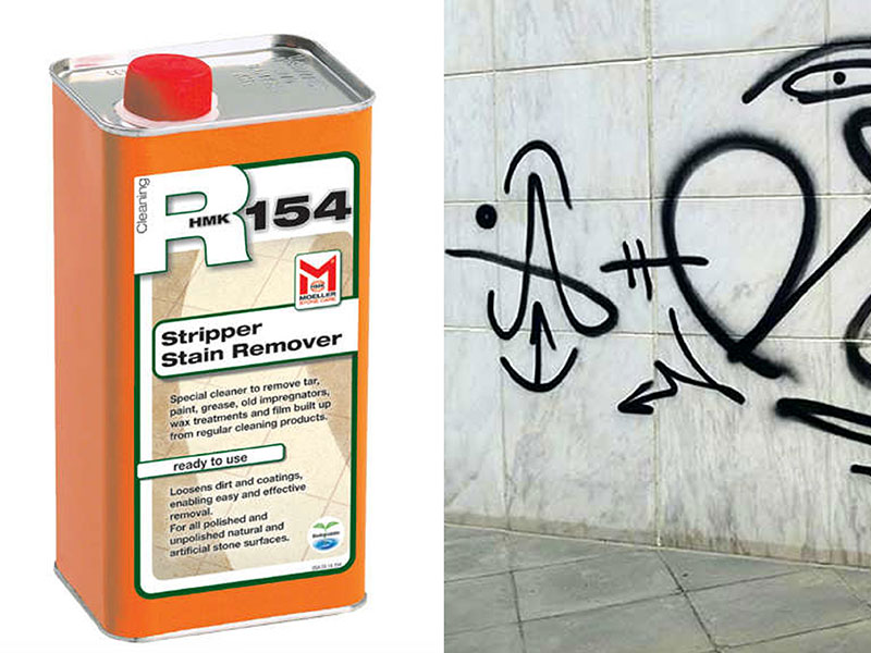 Καθαρισμός από μπογιές, βερνίκια, κερί, κόλλες HMK R154