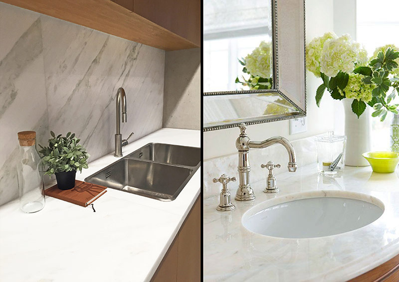 Special Constructions in Bathroom and Kitchen