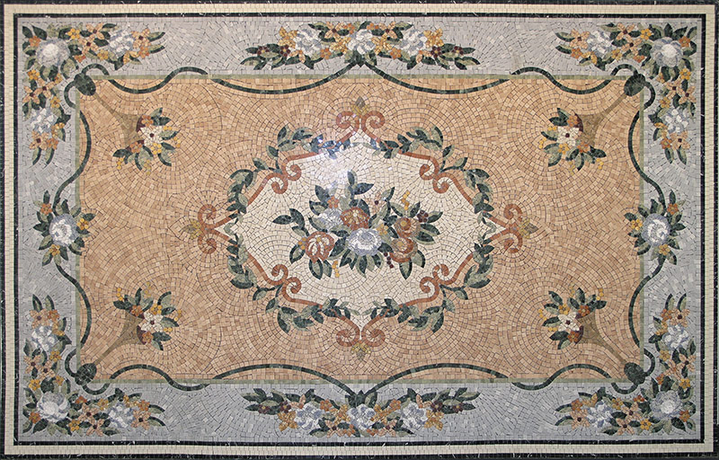 Temples, Monuments, Churches, Artworks (Marble mosaics, columns, statues, inlays)