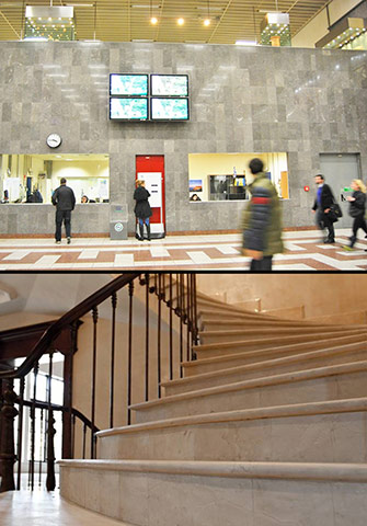 Marble wall installation, Granite wall installation, Marble Staircases