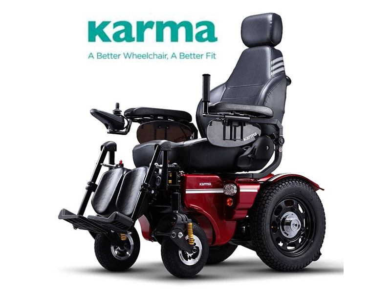 Saber - Powerful and reinforced electric wheelchair