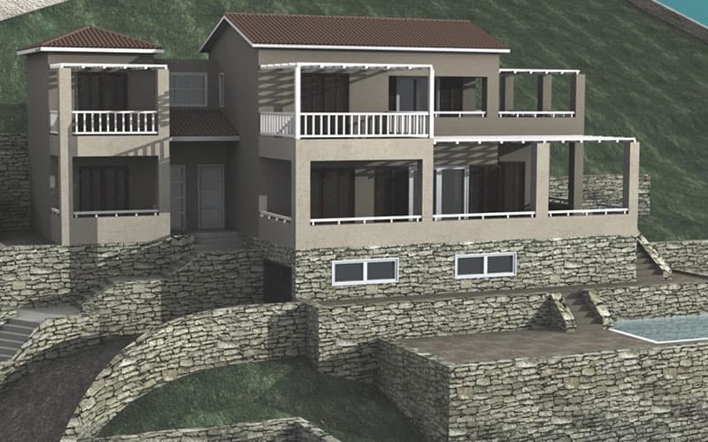 Three-storey condo of ultra luxurious construction quality