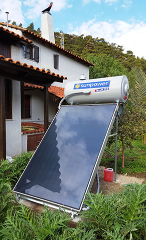160 L Sunpower 200X130 στο έδαφος