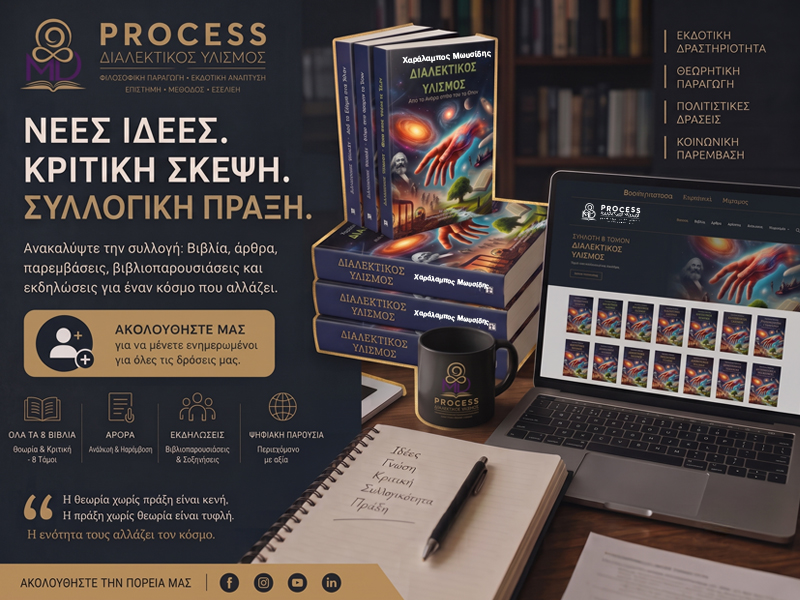 PROCESS ΔΙΑΛΕΚΤΙΚΟΣ ΥΛΙΣΜΟΣ: Φωτογραφίες & Βίντεο