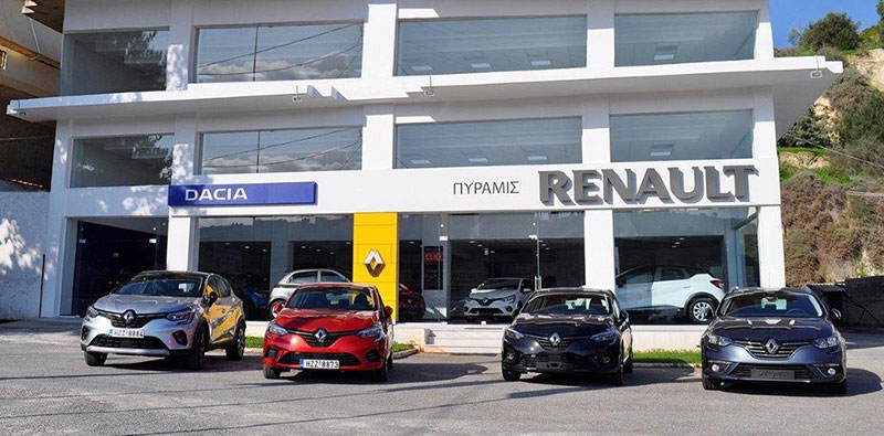 ΠΥΡΑΜΙΣ RENAULT DACIA: Φωτογραφίες & Βίντεο