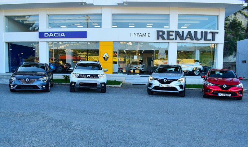 ΠΥΡΑΜΙΣ RENAULT DACIA: Φωτογραφίες & Βίντεο