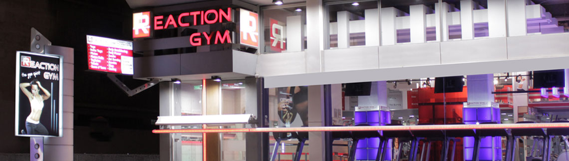 REACTION GYM logo