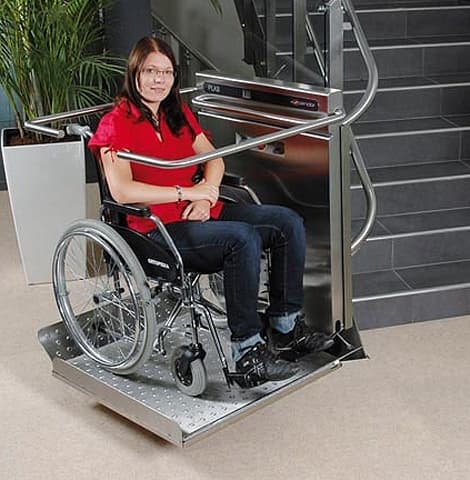 Lifting Systems with Seat for disabled people - Stair lifts with platform for disabled people