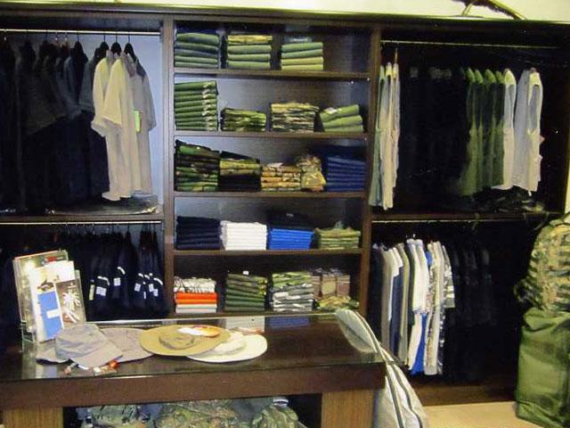 Hunting clothes, Clothing for security forces