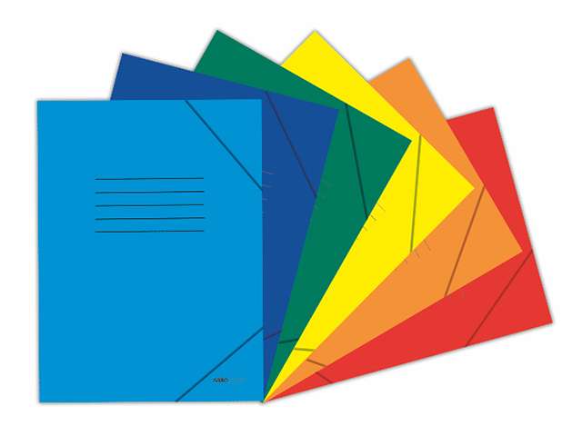 Folders with Elastic Fastening