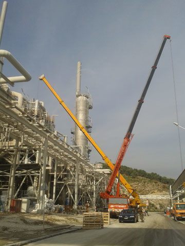 Εργασίες σε βιομηχανία λιπασμάτων