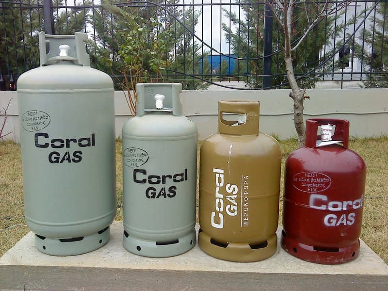 Φιάλες υγραερίου Coral Gas