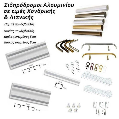 Εξαρτήματα κουρτινών