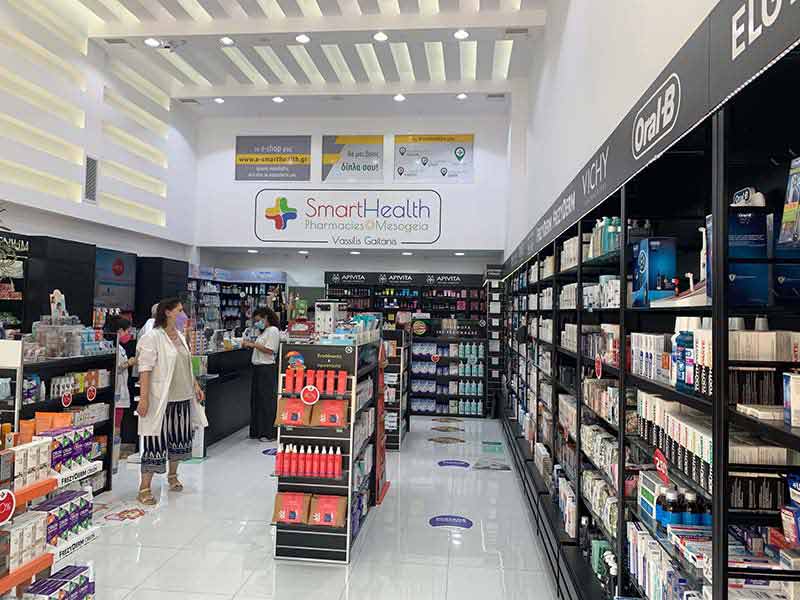 Κατάστημά μας στα Σπάτα, Εμπορικό κέντρο Smart Park