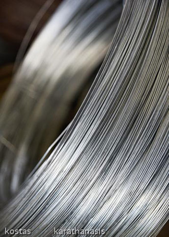 Galvanized wire
