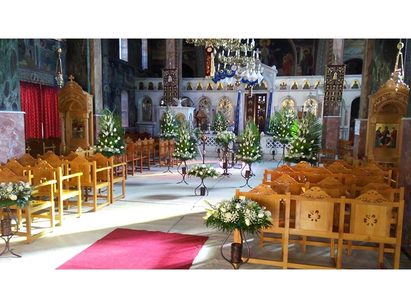 Στολισμός εκκλησίας