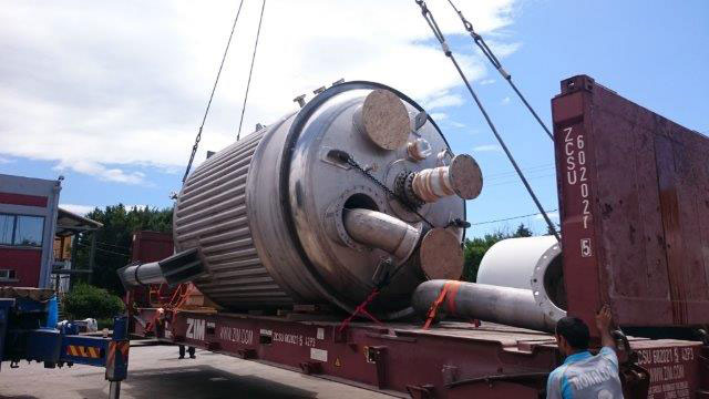 Stainless Steel Reactor For Resins 35M3