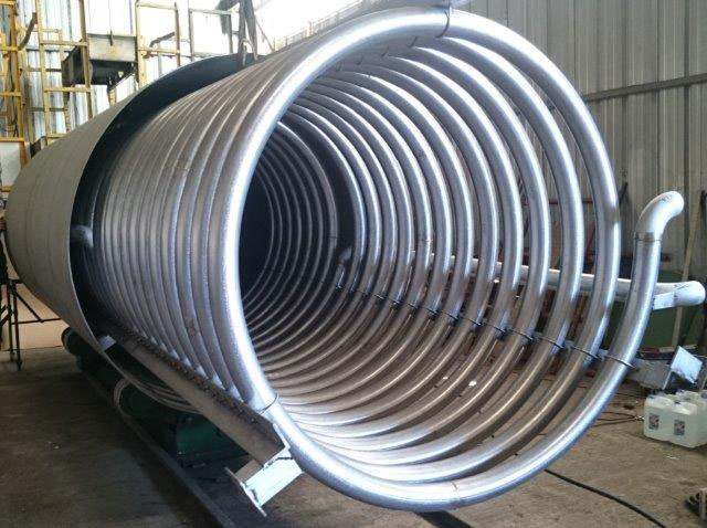 Internal Stainless Steel Steam Coil