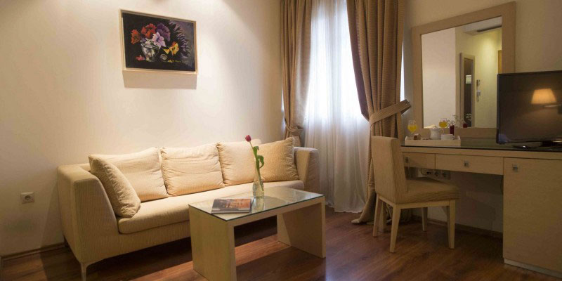 Double room in the hotel