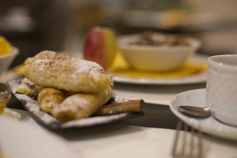 Breakfast in The Tobacco Hotel, in Thessaloniki