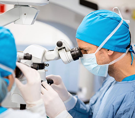 Surgery of the orbital socket