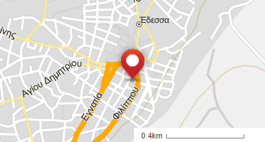 Location of business on map